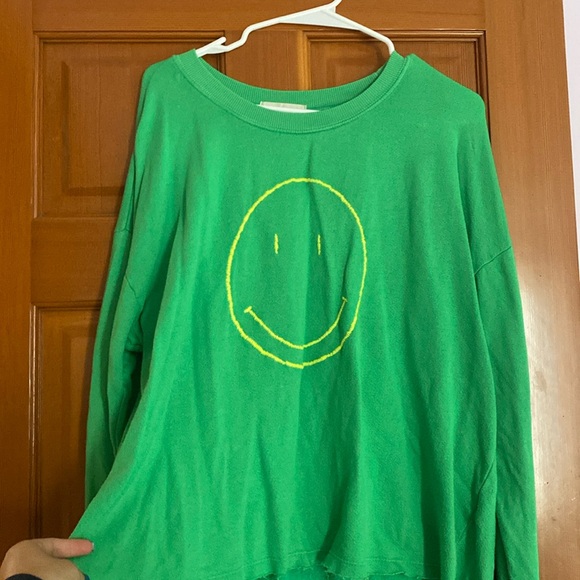 By Together Sweaters - By Together Smiley Face Sweater